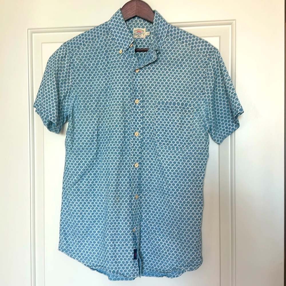 Fish Scale Ss Button Up - image 1